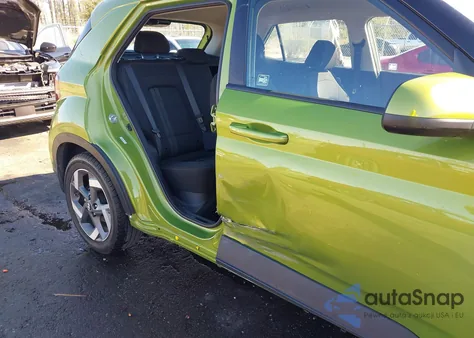 2021 Hyundai Venue Sel from USA, damaged, VIN KMHRC8A3XMU075157